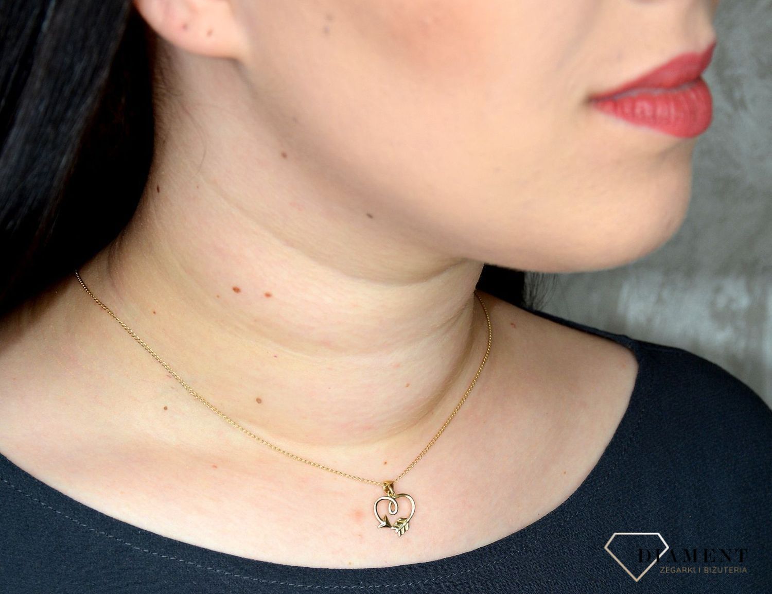 Złoty łańcuszek 585 delikatna pancerka 2 mm DIA-LAN-3156-585 2mm (1).jpg